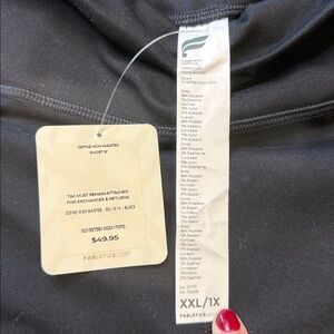 Fabletics Charcoal High-Waisted Shorts